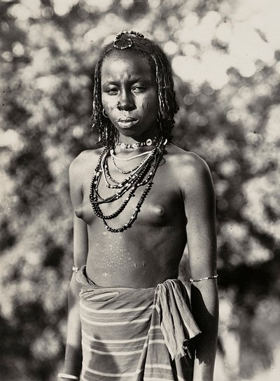 Building an Empire in the Fascist age: a Baria girl, 1936 by Modestino Baldinetti